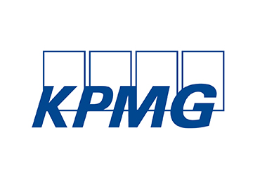KPMG logo in blue