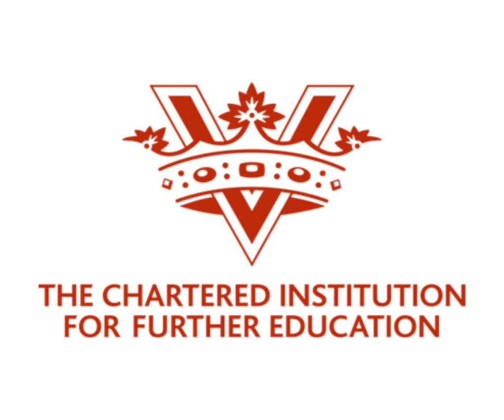 Chartered institution for further education logo
