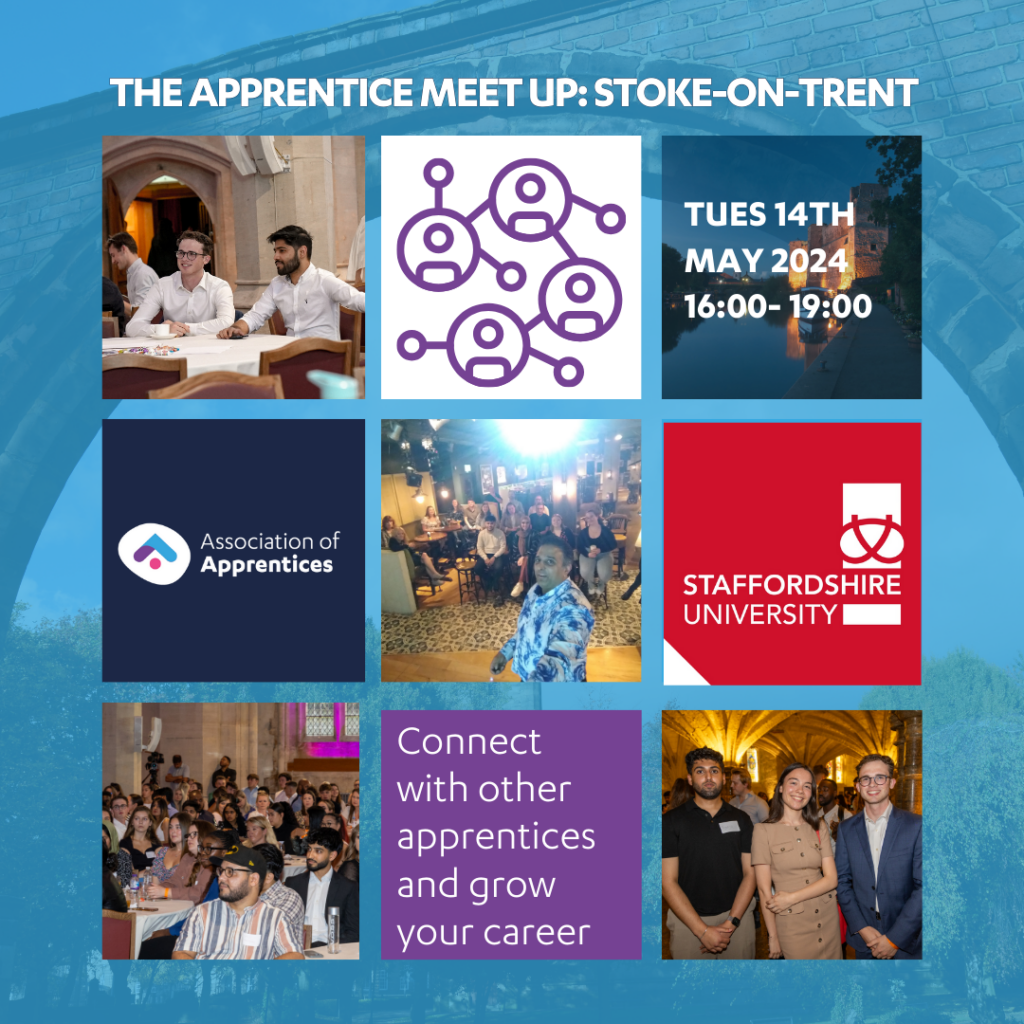 Apprentice Meet up Stoke On Trent