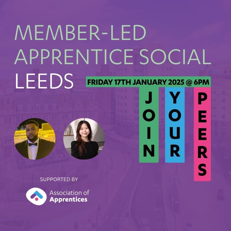 Leeds: Apprentice-led Member Social event