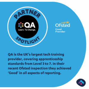 QA Partner Spotlight with Ofsted Logo