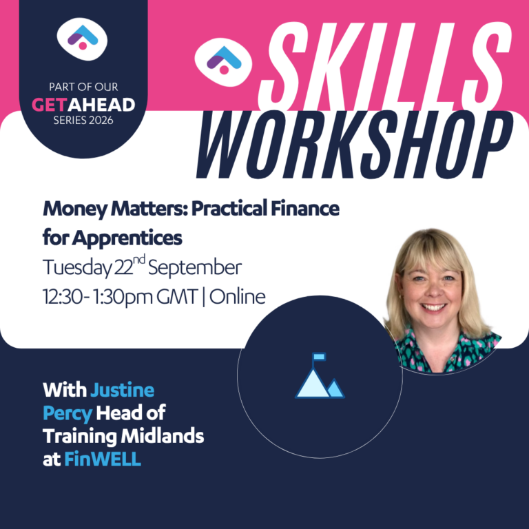 Skills Workshop Sept 2026 - Get Ahead