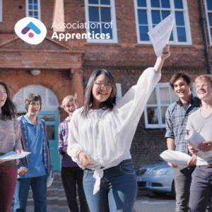 Students celebrating results
